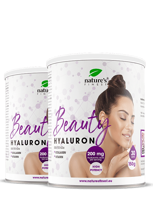 Beauty Hyaluron Box | 1+1 Δώρο | Ποτό Υαλουρονικού Οξέος | Μειώνει Ρυτίδες | Υγεία Ελαστικότητα του Δέρματος | Ποτά Αντιγήρανσης.